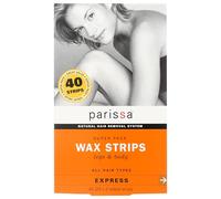 Parissa Wax Strips For Legs And Body 40 Count