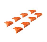 Park Bouton de frein pour tondeuse à gazon S100-S240 - Pièce de rechange UC21883, bouton de commande en plastique orange, 1 pièce