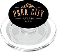 Park City Utah Superbe Souvenir Motif Montagne PopSockets PopGrip pour MagSafe