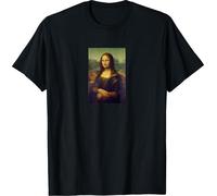 Park London - T-shirt "Mona Lisa" pour homme/femme unie - Jour de la Saint Patrick PN1343 (S) (Noir)