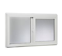 Park Ridge VBSI3218PR Fenêtre coulissante en vinyle pour sous-sol, 81,3 x 45,7 cm, blanc