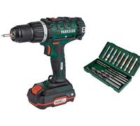 PARK SIDE Parkside PARKSIDE Perceuse-visseuse sans fil PABS 20-Li E6 avec batterie et chargeur 20 V