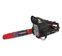 PARK SIDE PERFORMANCE - Tronçonneuse à Essence 56 cc - Démarrage Électrique - PPBKS 56- Guide 40 cm