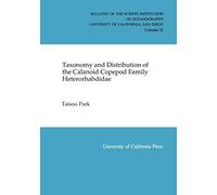 Park, T: Taxonomy And Distribution Of The Calanoid Copepod F