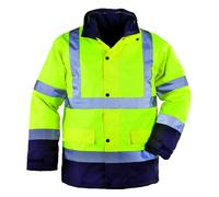 Parka 4/1 ROADWAY 4/1 bleu marine/jaune - COVERGUARD - 7ROPY 3XL
