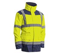 Veste KANATA PU HI-VIZ 3M jaune fluo/marine T2XL - COVERGUARD - 7KANYXXL Jaune fluo G