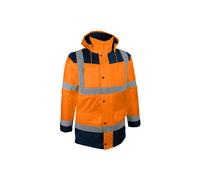 Parka 4 en 1 haute visibilité orange taille L - Singer PIAMO