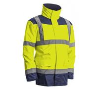 Parka 4 en 1 KANATA - parka + veste thermique - jaune et bleu marine - 3XL Coverguard