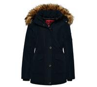 Parka à capuche avec fourrure synthétique femme Superdry Everest Bleu XS