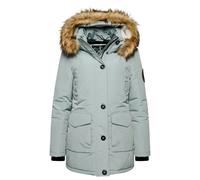 Superdry Everest Faux Fur Parka Gris XS Femme