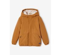 VERTBAUDET Parka à Capuche Doublure Sherpa Garçon Maille