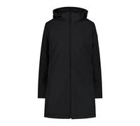 CMP, COAT ZIP HOOD, 33K3556F, Basic Black, D40, Woman
