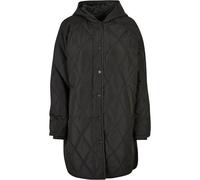Urban Classics Oversized Diamond Quilted Coat Noir S Femme