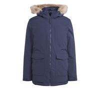 Parka à capuche fourrure adidas Bleu M