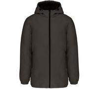 Parka a capuche recyclée imperméable Kariban - Gris XL