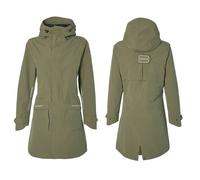Parka de pluie velo basil mosse olive femme