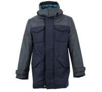 Parka Armani Exchange - Réf. 6HZK36-ZNNW7-1510 - Bleu marine - Col capuche - Manches longues - Fermeture zippée XXL
