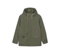 Parka avec boutons pression Revolution Vert L