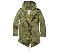 Brandit Parka M-51 US militaire - doublure thermique amovible, grande capuche - vert S