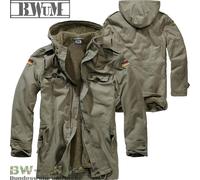 PARKA BWuM Bundeswehr avec doublure et drapeaux bw parka de campagne parka...