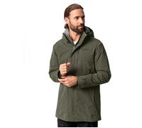 Parka chaud pour hommes isolé avec de la laine de Constance de Lac facilement réparable avec une fermeture éclair amovible capuche M