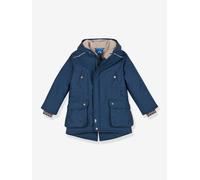 Parka d?hiver enfant TUULIKKI finkid avec doublure en polaire teddy bleu jean 9/10A