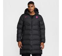 Parka de foot à capuche Nike Storm-FIT Chelsea FC Strike Windrunner PrimaLoft® pour homme Noir/Pink Prime XL