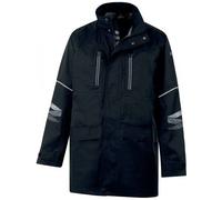 Parka De Pluie Imperméable Grafiz Coupe-Vent Et Respirante - Noir - Taille L Delta Plus