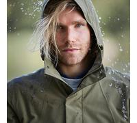 Parka de pluie vélo étanche vert olive pour hommes Mosse Basil ( Vert olive / M )