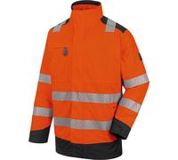 Parka de travail haute-visibilité orange fluo 4 en 1 Würth MODYF Orange S