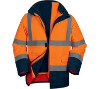 Parka de travail - haute visibilité - S - orange fluo - SPEED DELTA PLUS