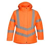 Portwest - Parka d'hiver haute visibilité pour Femmes Taille:XS