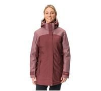 Parka d'hiver pour Femme Skomer II Veste - VAUDE - Dark Cherry - Coupe-vent et respirant - Chaleureuse - 900 g 38