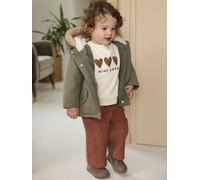 Parka + doudoune fine bébé 3 en 1 olive 36M(97CM)