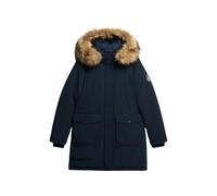 Superdry Everest Faux Fur Jacket Bleu M Femme