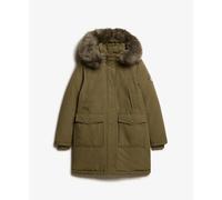 Parka en fausse fourrure femme Superdry Everest Vert XS