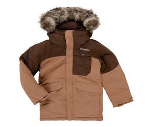 Parka enfant garcons Columbia NORDIC STRIDER II JACKET Marron 14 ans