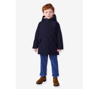 Parka enfant mi-longue marine 4A