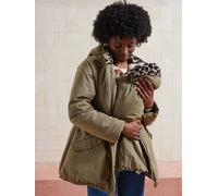 Parka évolutive grossesse et post-grossesse vert 44