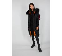 Parka femme Alpha Industries Long Fishtail Noir S