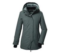 killtec Femme Kow 93 Wmn Pkr Parka Fonctionnelle/Avec Capuche, Blue Grey Tonal Melange, 46 EU