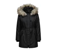 ONLY Onliris Parka D'hiver pour L'hiver Cc 2023 Otw Femme Manteau, Black/Detail:NATURE FUR, S