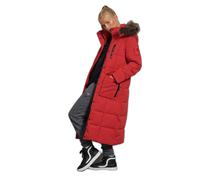 Superdry Longline Faux Fur Everest Jacket Rouge XS Femme