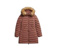 Superdry Fuji Mid Jacket Marron 2XS Femme