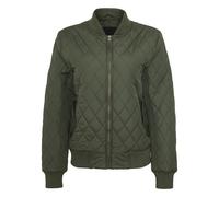 Urban Classics Veste Diamond Quilt Nylon Matelassée Vert Taille M Femme