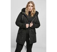 Urban Classics Parka Femme Doublée Sherpa Veste d'hiver Noir 100% Coton 4XL