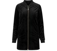 Parka femme Urban Classic long velvet Noir S
