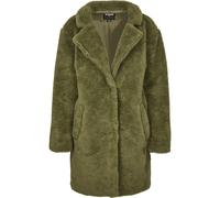 Urban Classics – Manteau oversize en sherpa pour femmes – Vert – Taille M