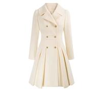 Parka Femmes Hiver long Chaud Matelassée Automne Trench XD557 Blanc - Marque inconnue XL