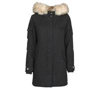 Parka femmes Only ONLMAY FUR CANVAS PARKA CC OTW Noir EU XS